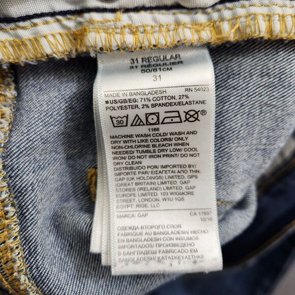 GAP Denim Women 31 Mid Rise Perfect Boot Jeans - Picture 7 of 11